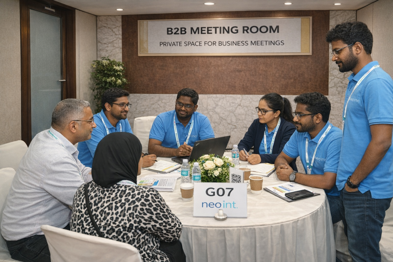 B2B Trading Tables - Business Meetings